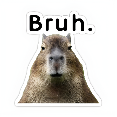 Bruh Sticker