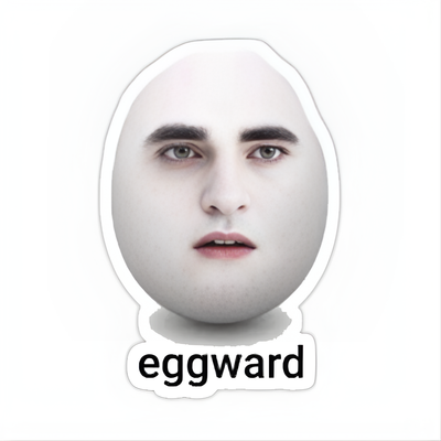 Eggward Sticker