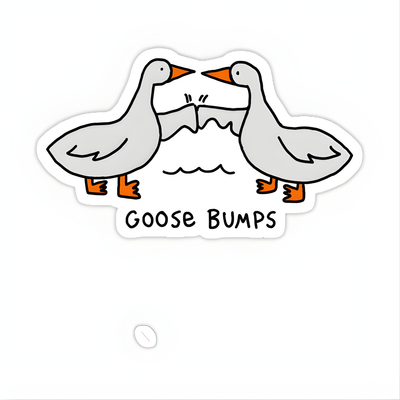 Goosebumps Sticker