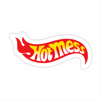 Hotmess Sticker