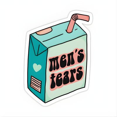 Men's Tears Sticker